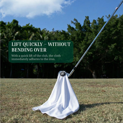 Golf Towel with Magnetic Hanger