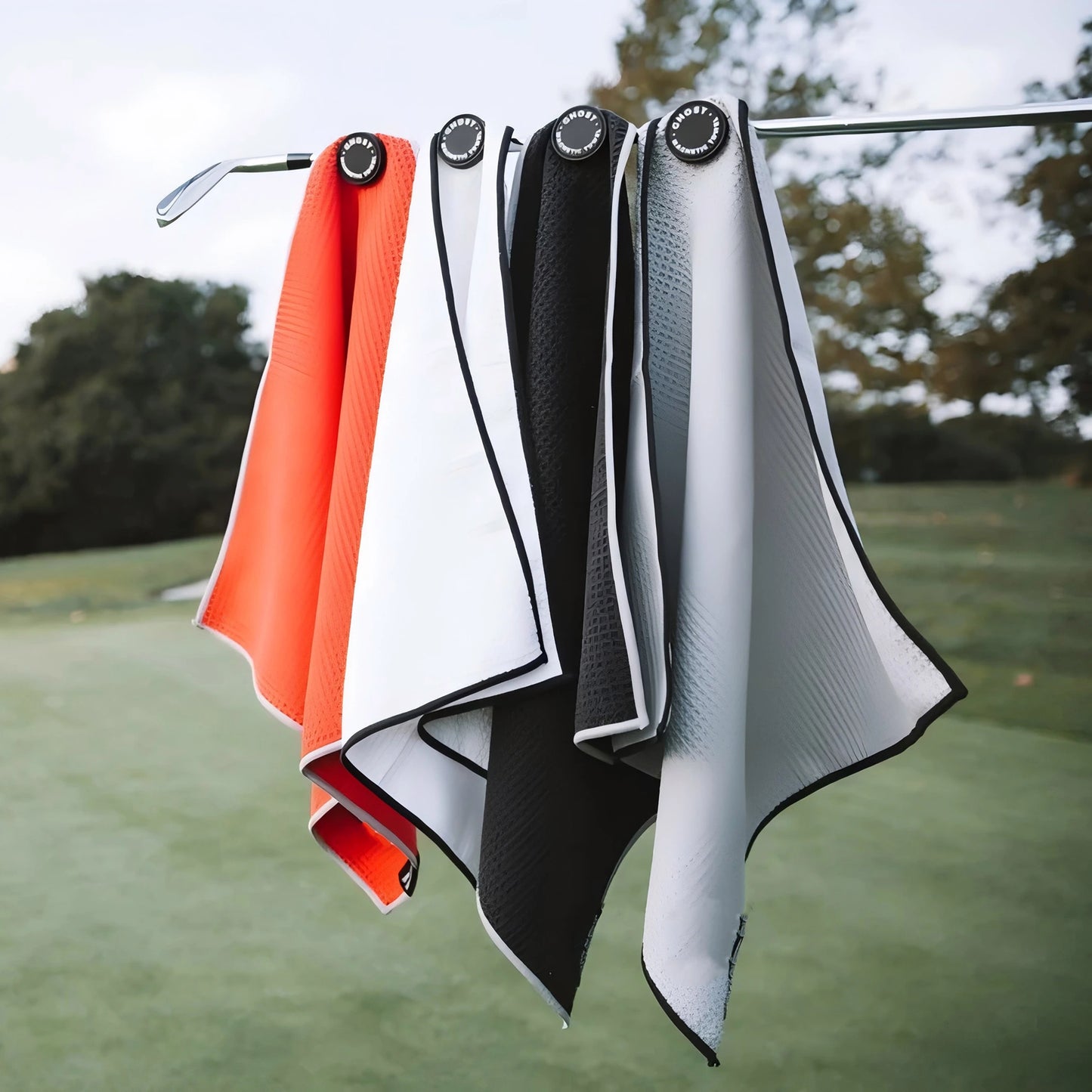 Golfhandtuch mit Magnetischem Aufhänger