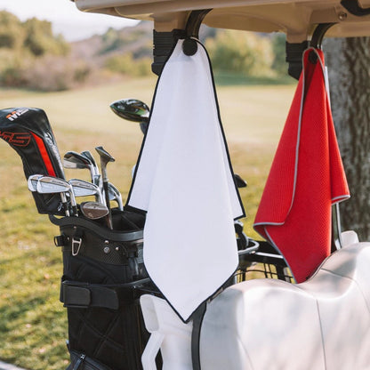 Golfhandtuch mit Magnetischem Aufhänger